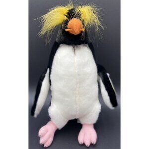 Plush Floppy Penguin Stuffed Animal Kingdom Collection New With Tags